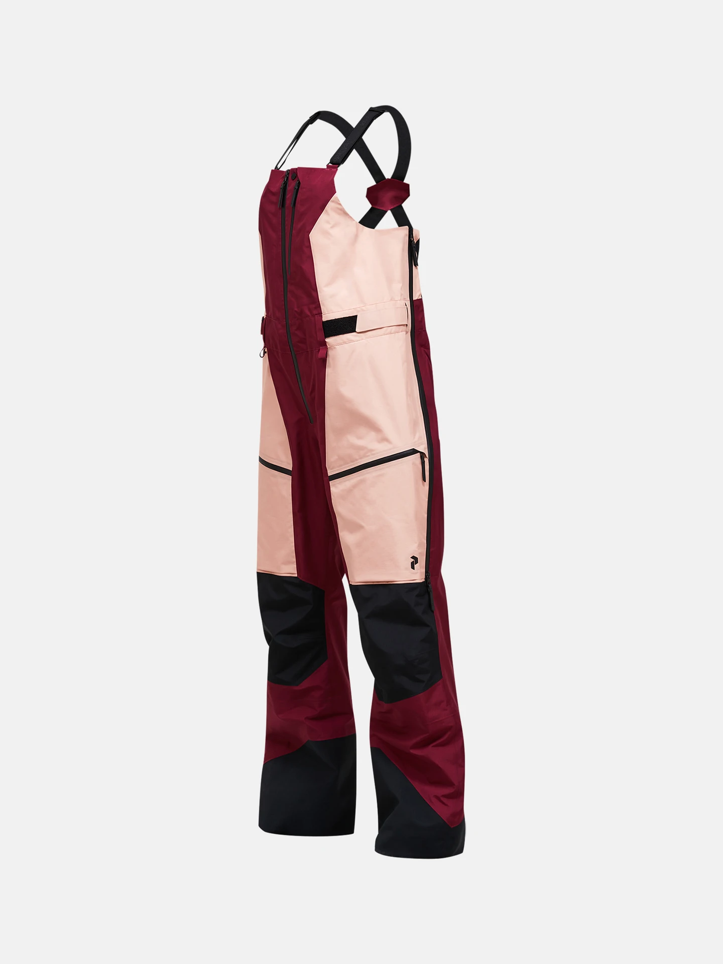 VERTICAL GORE-TEX PRO 3L SHELL BIB PANTS WOMEN PEACH FUZZ (P63) / VERTICAL ZENITH (R32) 9 VERTICAL GORE-TEX PRO 3L SHELL BIB PANTS WOMEN PEACH FUZZ (P63) / VERTICAL ZENITH (R32)