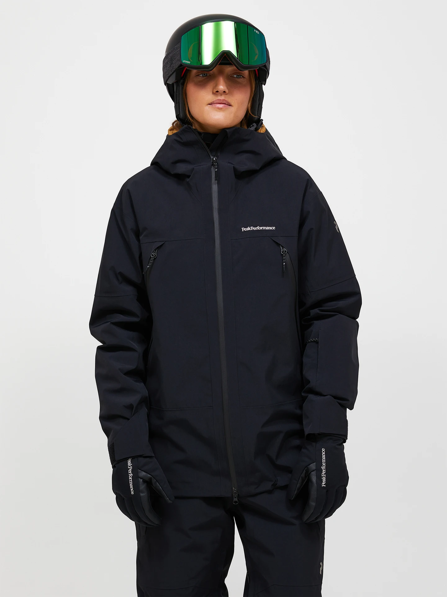 EDGE HIPE® 3L SHELL JACKET WOMEN PEACH FUZZ (P63) / VERTICAL ZENITH (R32)