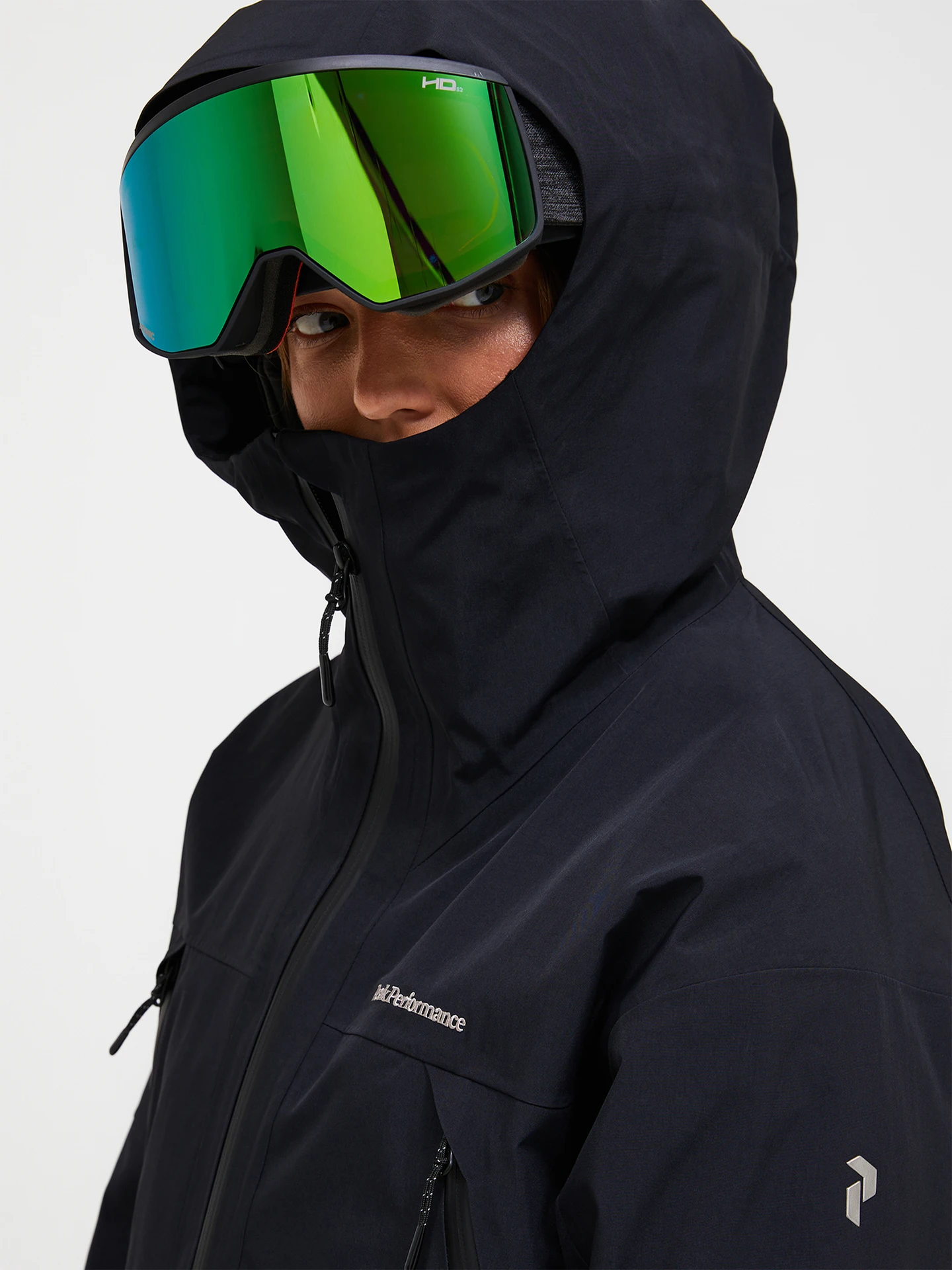 EDGE HIPE® 3L SHELL JACKET WOMEN PEACH FUZZ (P63) / VERTICAL ZENITH (R32)