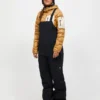 EDGE HIPE® 3L SHELL BIB PANTS WOMEN PEACH FUZZ (P63) / VERTICAL ZENITH (R32)
