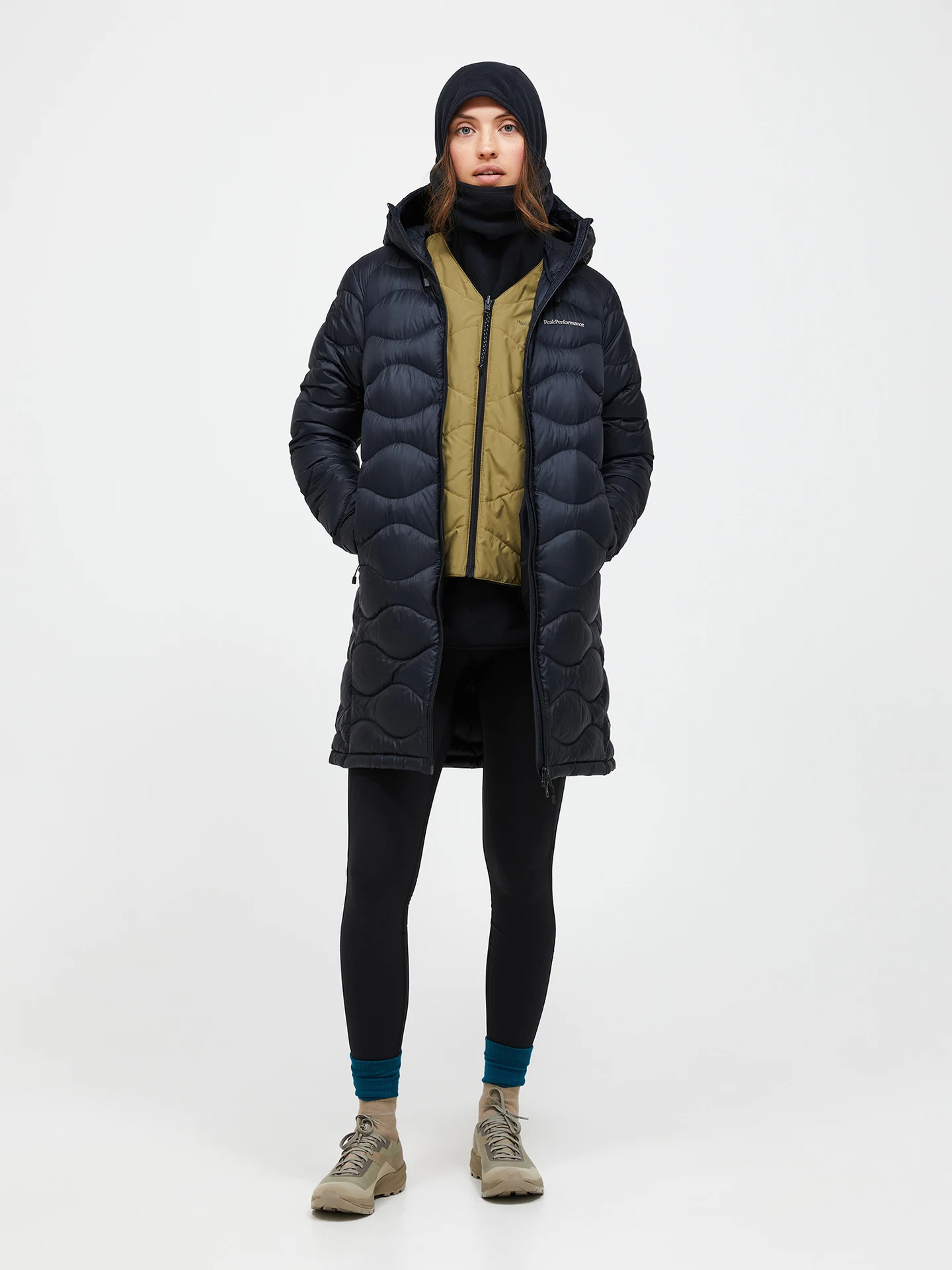 HELIUM DOWN PARKA WOMEN RED POMPEIAN (5DM) / WARM BLUSH (5BH)