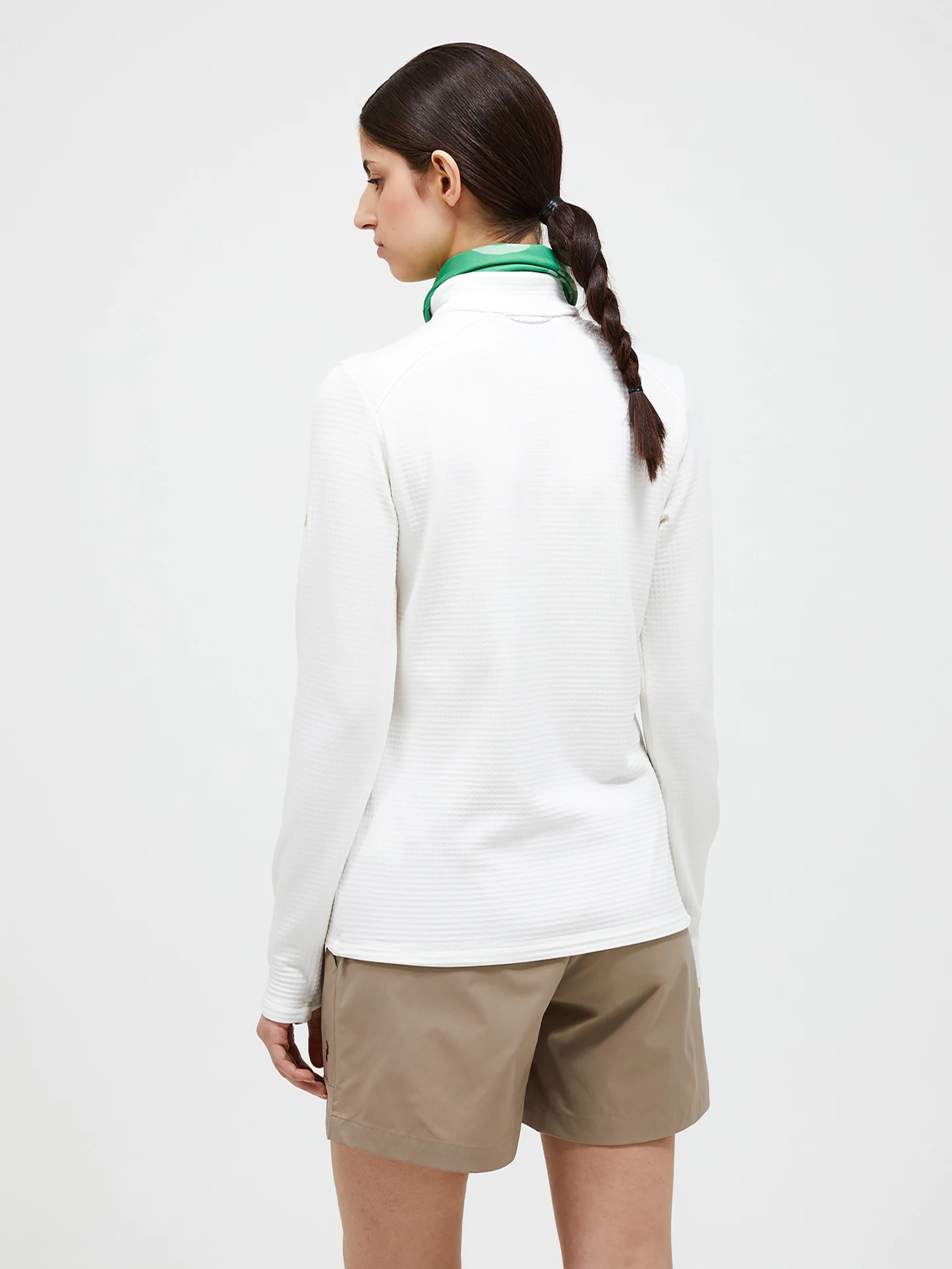TRAIL POLARTEC® POWER GRID™ HALF ZIP WOMEN RED POMPEIAN (5DM) / WARM BLUSH (5BH)