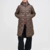 HELIUM DOWN COAT WOMEN RED POMPEIAN (5DM) / WARM BLUSH (5BH)