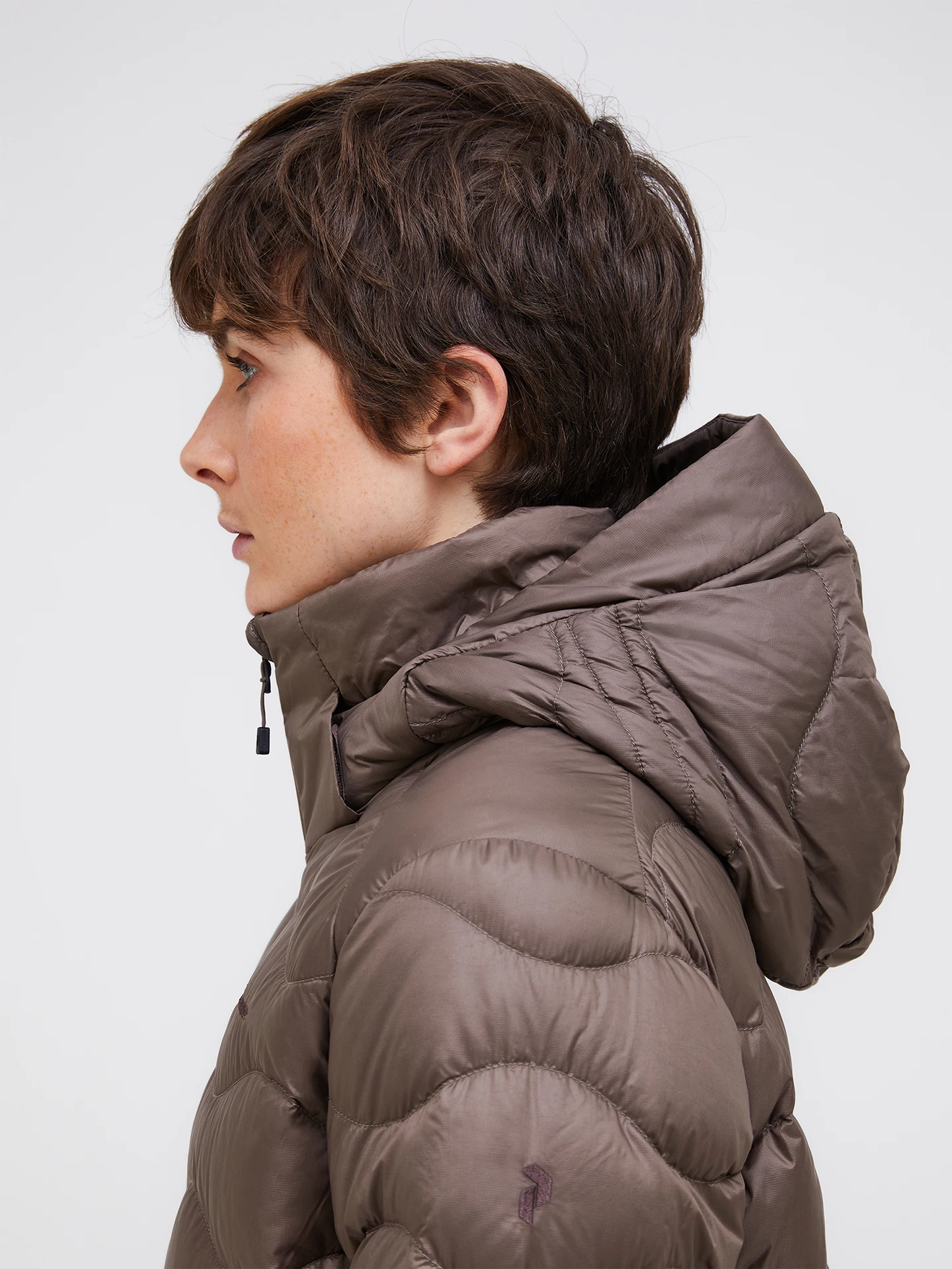 HELIUM DOWN COAT WOMEN RED POMPEIAN (5DM) / WARM BLUSH (5BH)