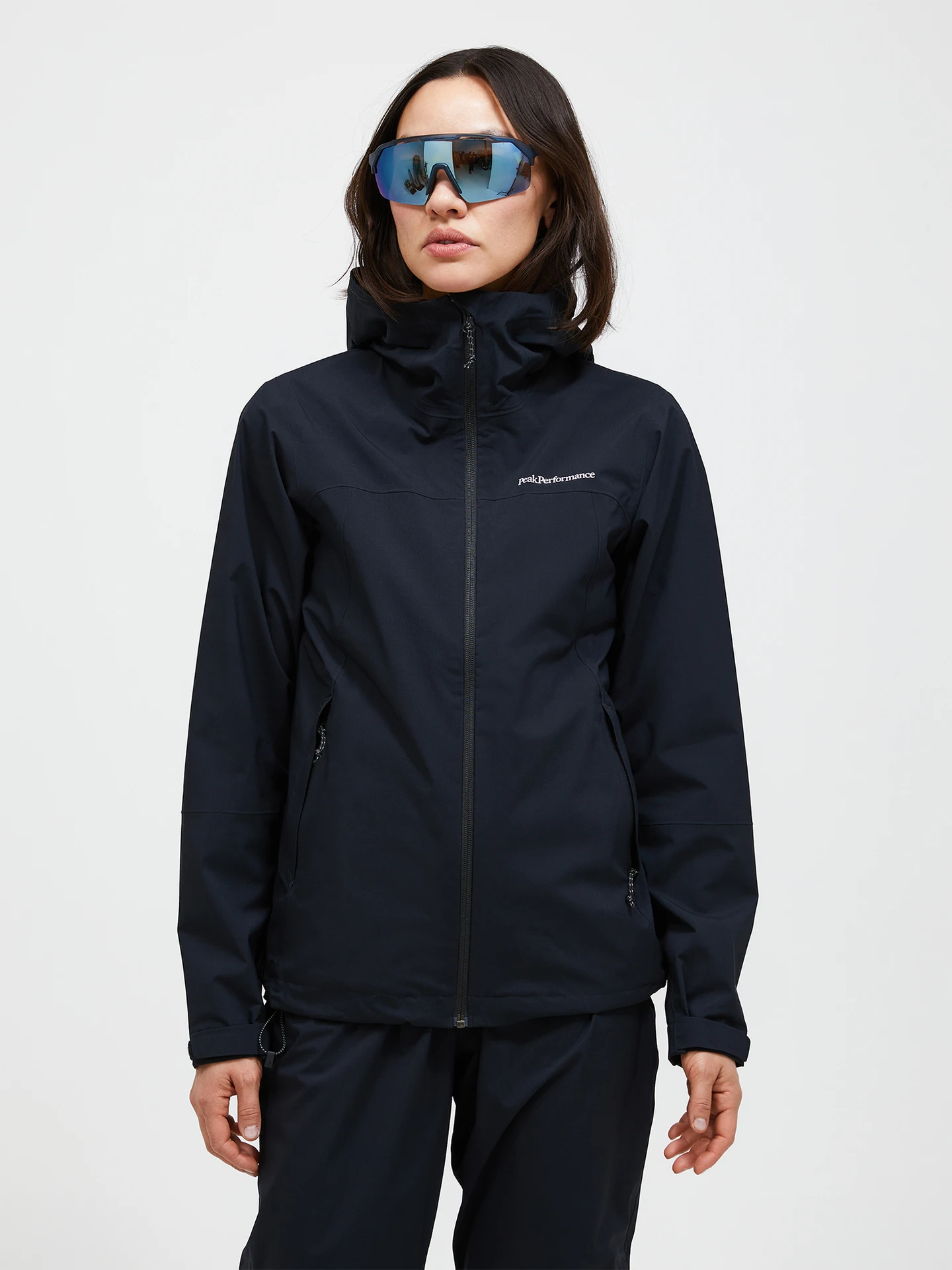TRAIL HIPE® 2.5L SHELL JACKET WOMEN PEACH FUZZ (P63) / TECH BURGUNDY (R33)
