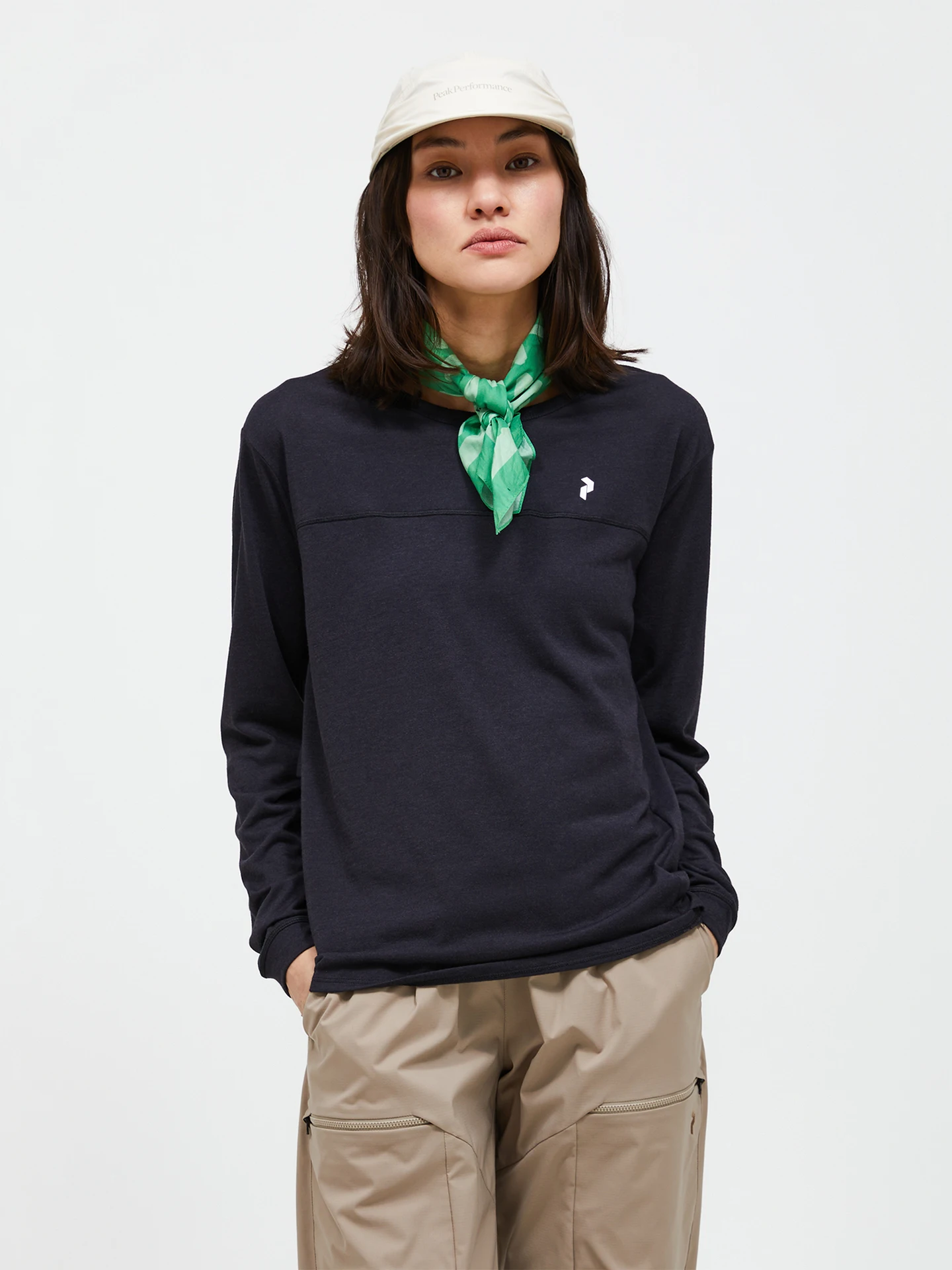 TRAIL WOOL-BLEND LONGSLEEVE WOMEN G77788030