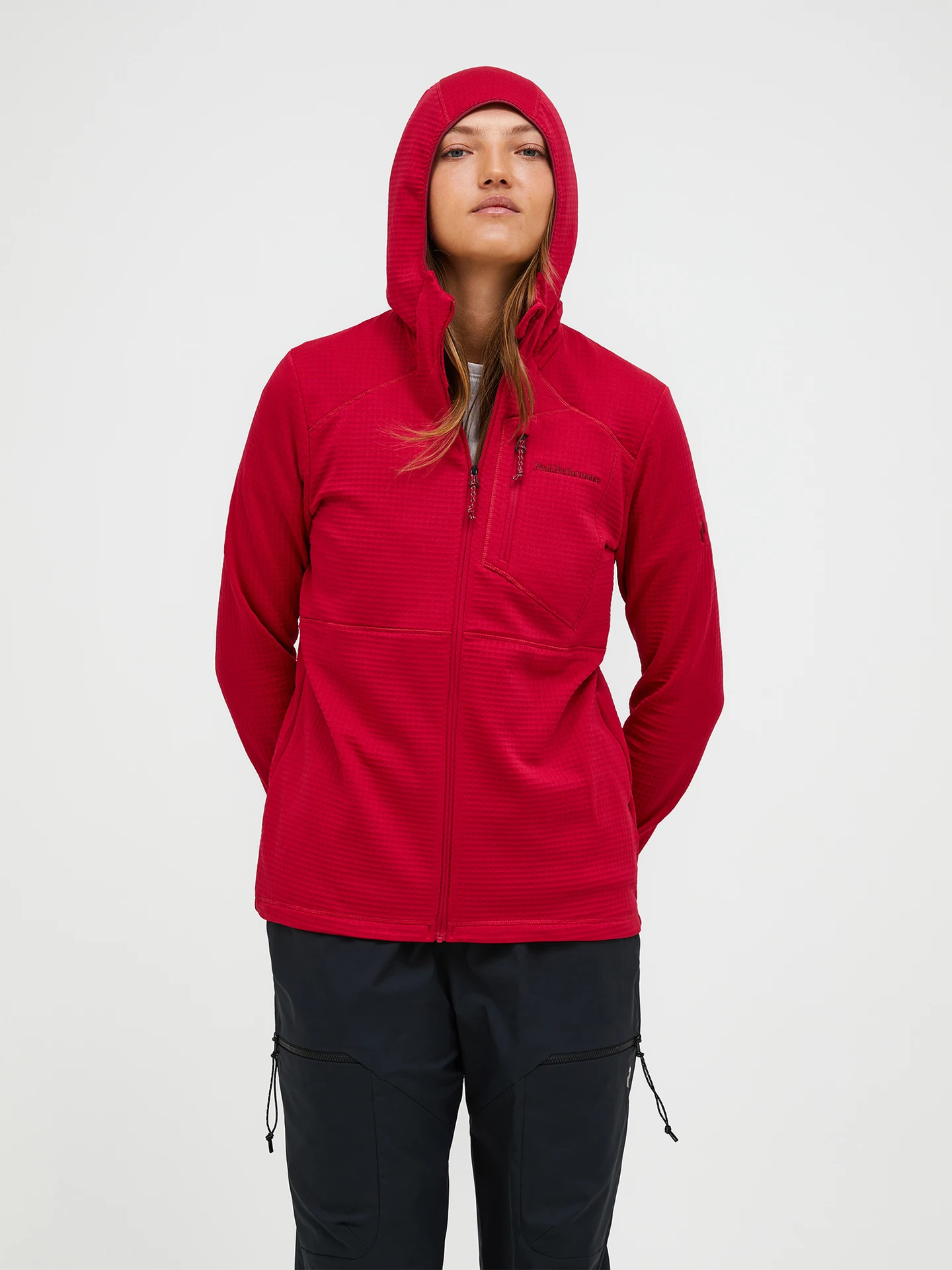 TRAIL POLARTEC® POWER GRID™ ZIP HOOD WOMEN G77788030