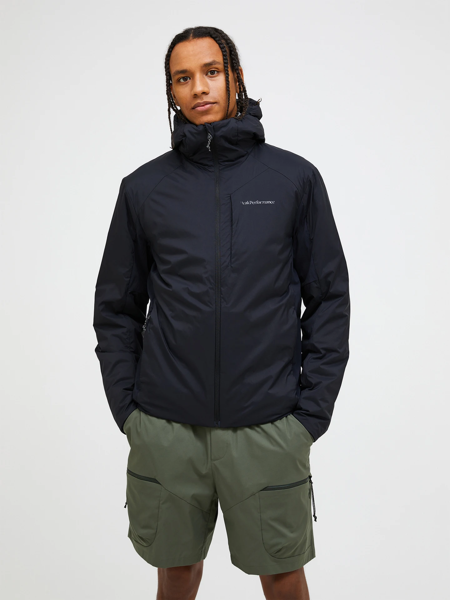 FREELIGHT REVERSIBLE INSULATED HOOD JACKET MEN WARM BLUSH (5BH)