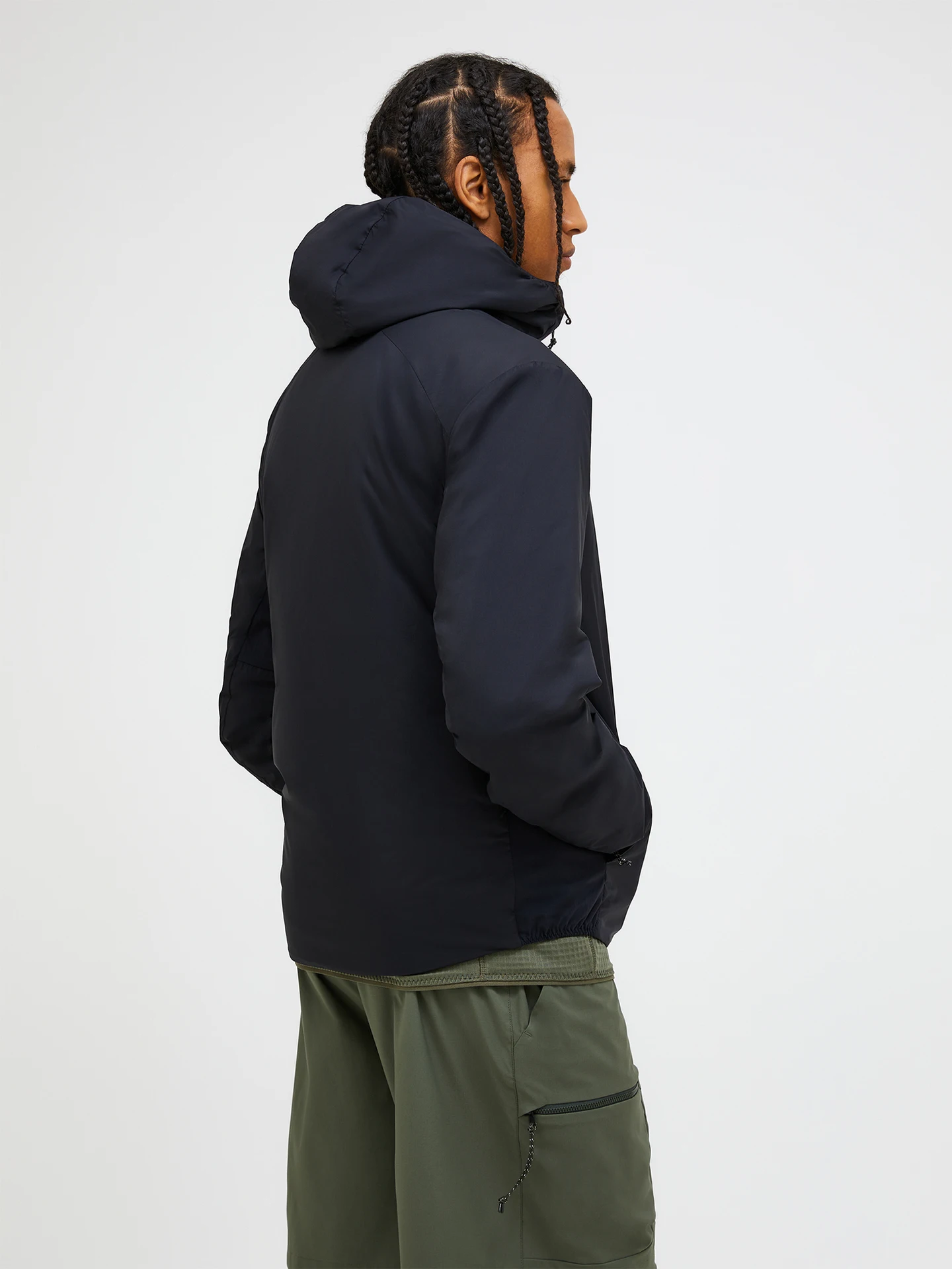 FREELIGHT REVERSIBLE INSULATED HOOD JACKET MEN WARM BLUSH (5BH)