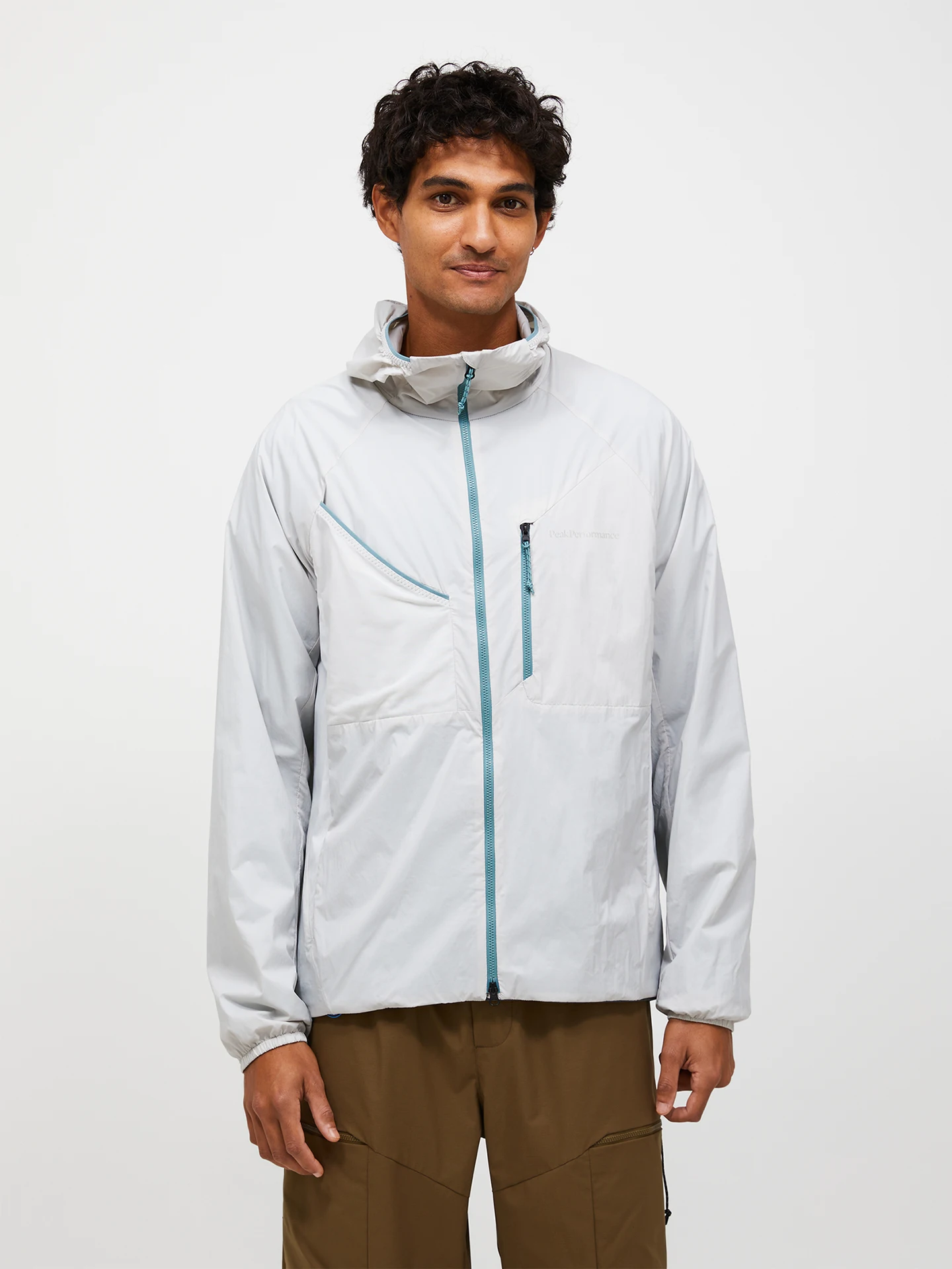 Home 1 FREELIGHT POLARTEC® ALPHA™ INSULATED HOOD JACKET MEN WARM BLUSH (5BH)