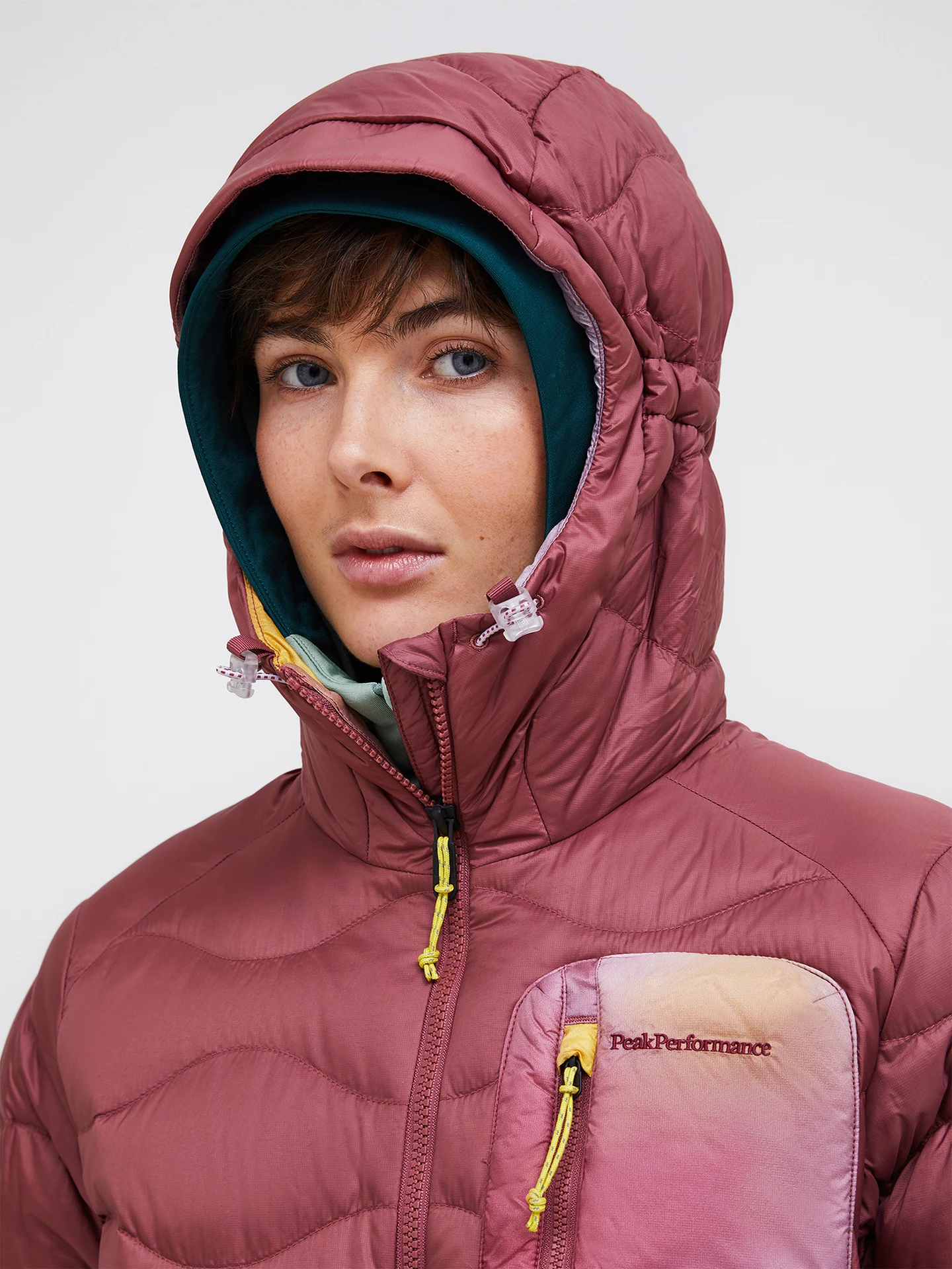 HELIUM AOP UTILITY DOWN HOOD WOMEN G77788030