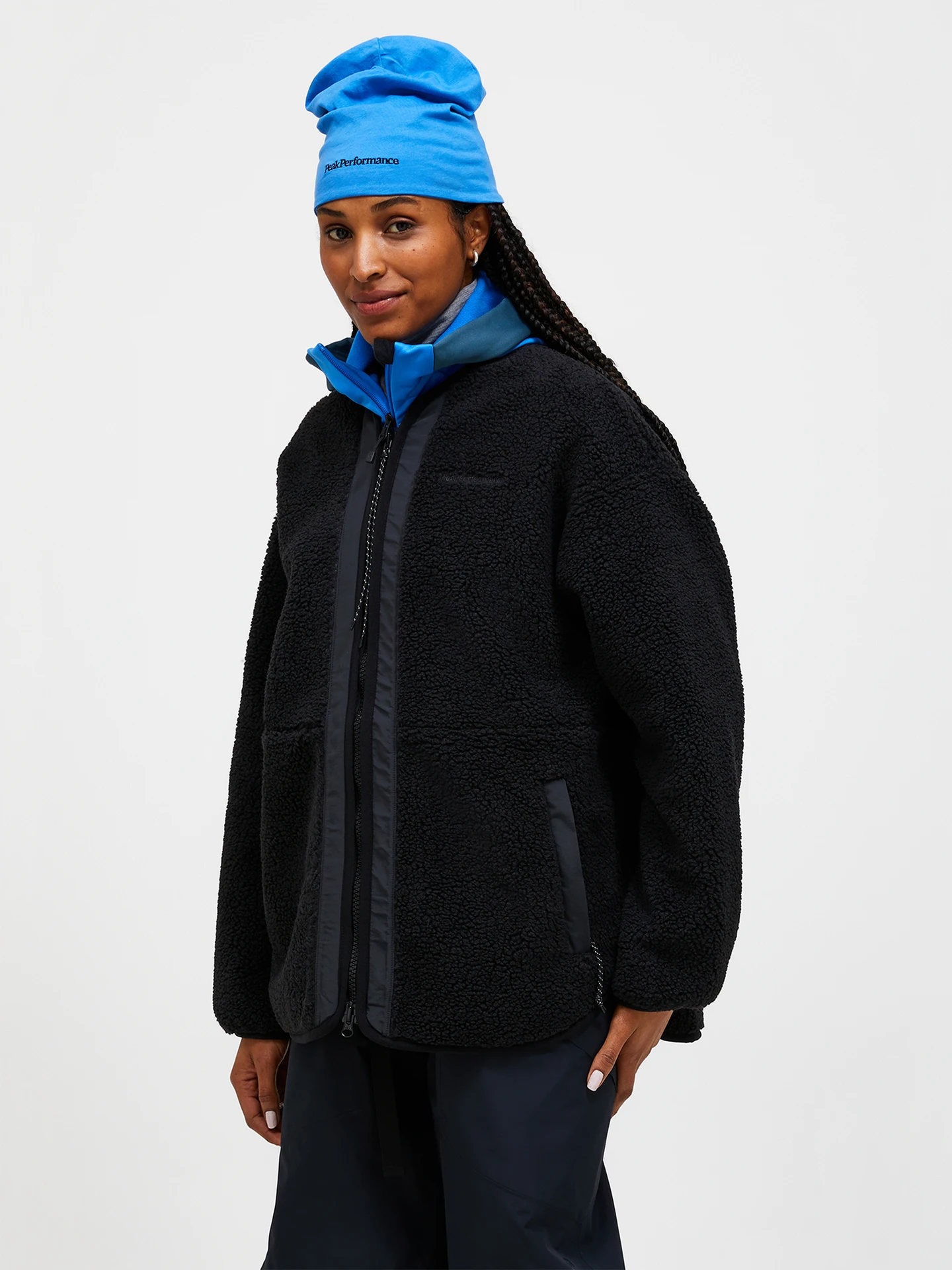 HEAVY PILE OVERSIZED CARDIGAN WOMEN G78316050