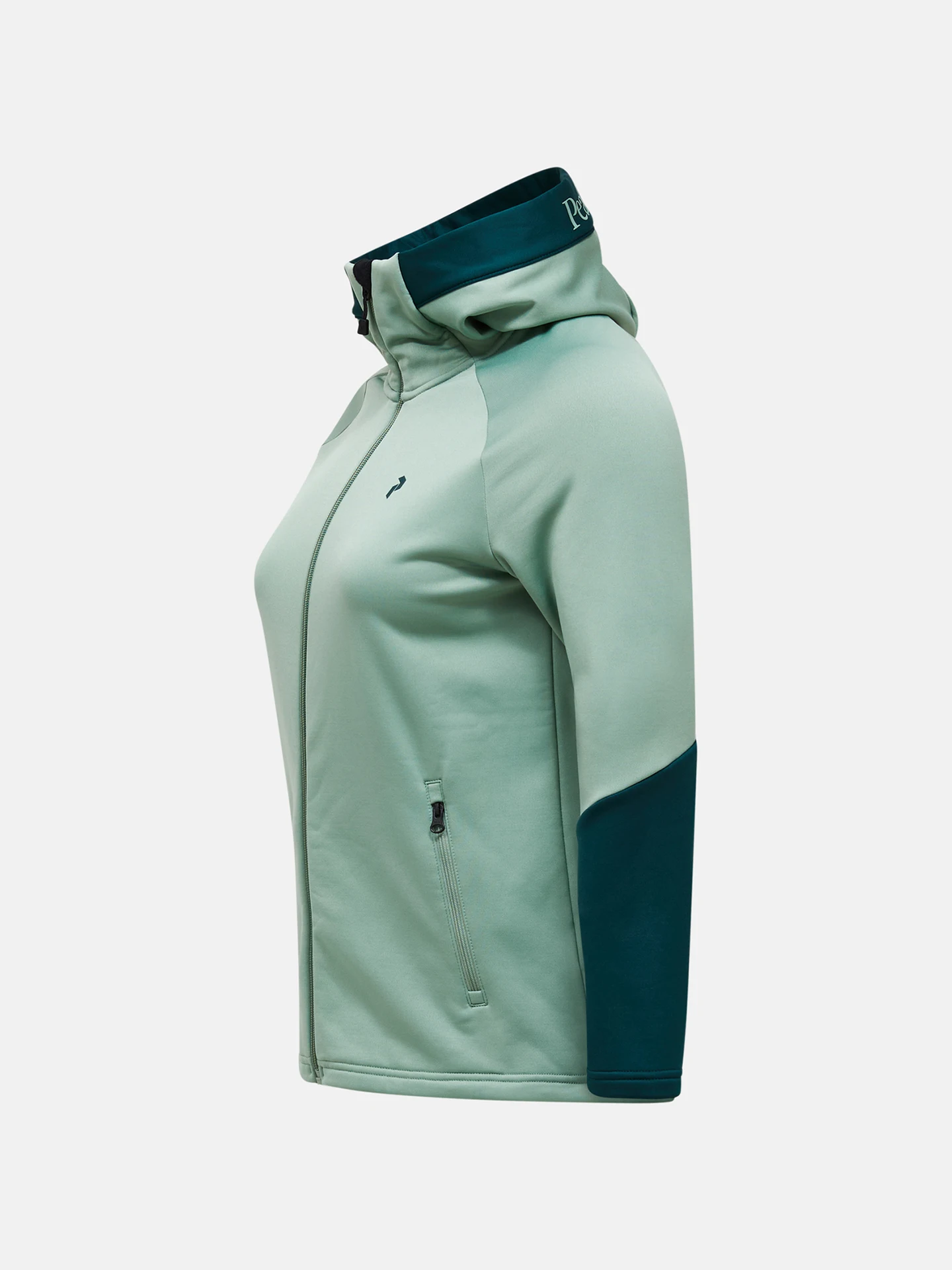 RIDER ESSENTIALS MIDLAYER ZIP HOOD WOMEN G78316050