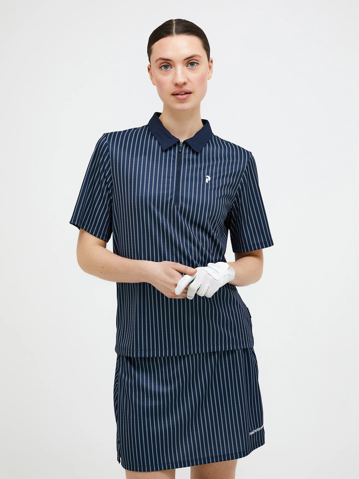 GRAPHIC ZIP POLO WOMEN G78316050