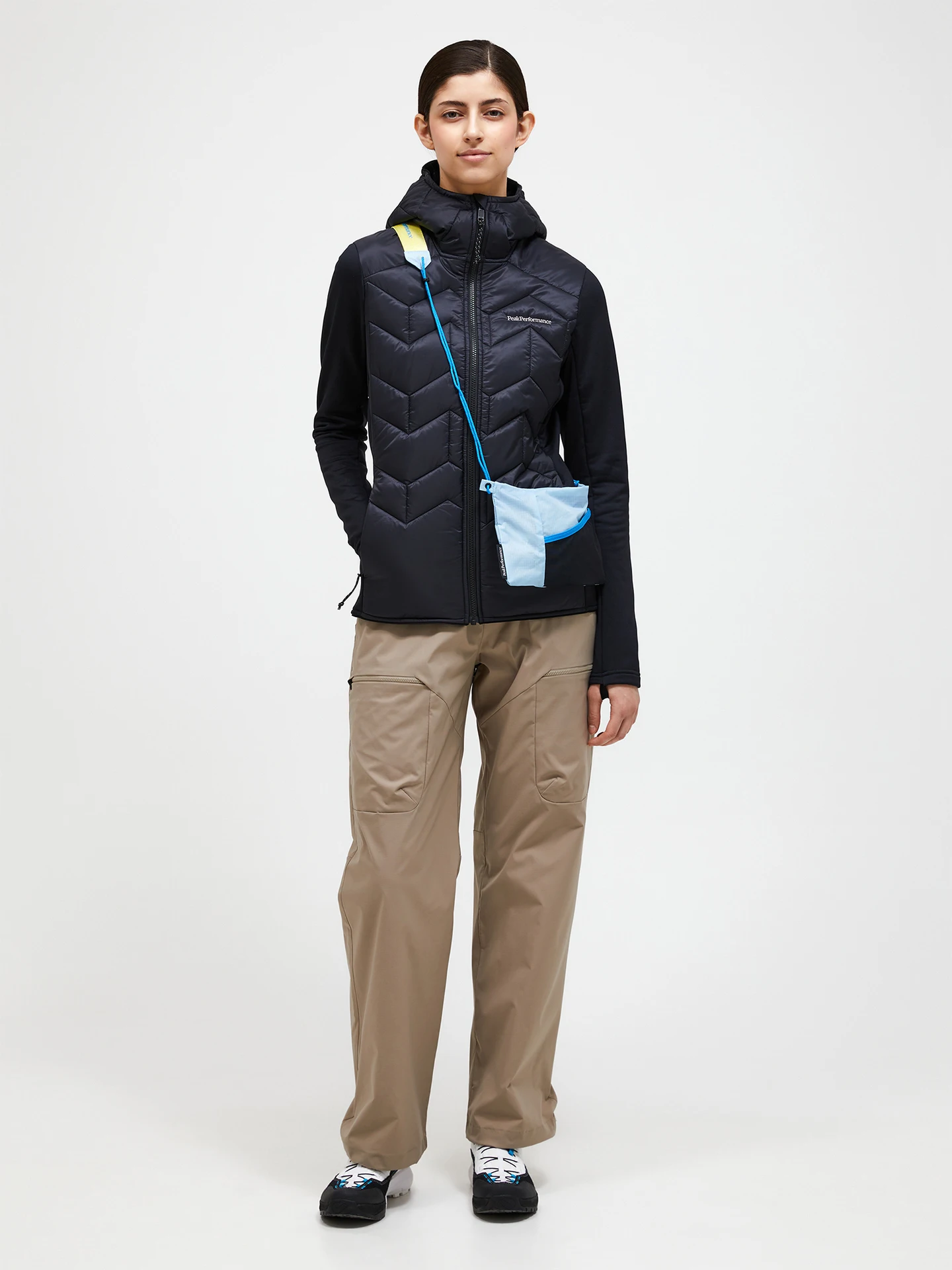 ELEVATE INSULATED HYBRID HOOD JACKET WOMEN G78316050