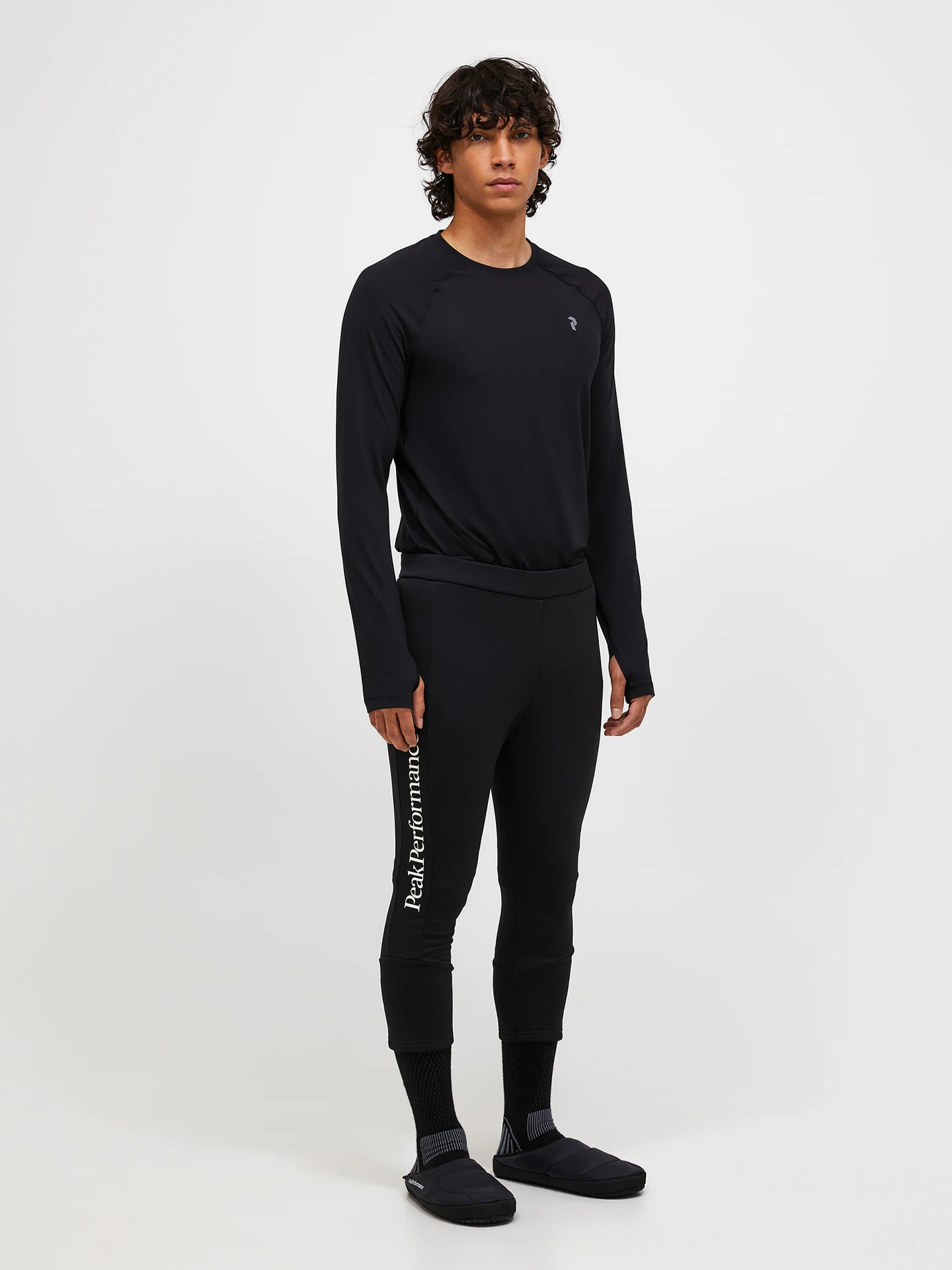 RIDER ESSENTIALS 3/4 MIDLAYER PANTS MEN WARM BLUSH (5BH)