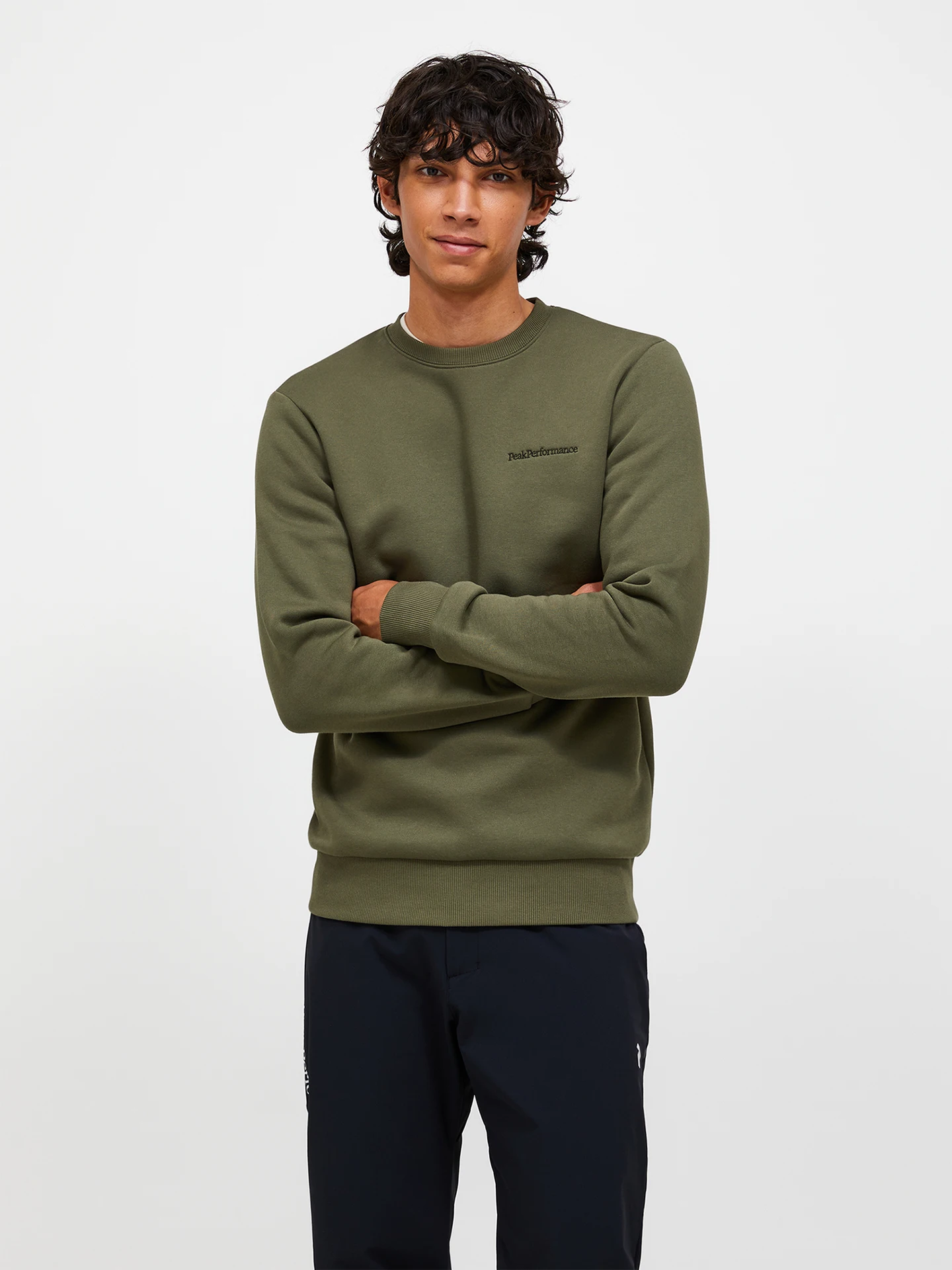 ORIGINAL SMALL LOGO CREW MEN WARM BLUSH (5BH) 1 ORIGINAL SMALL LOGO CREW MEN WARM BLUSH (5BH)
