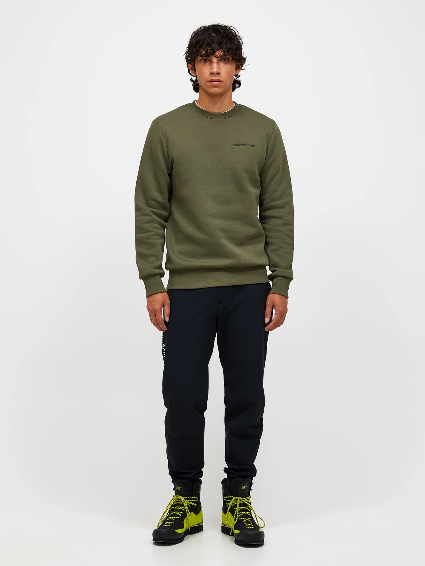 ORIGINAL SMALL LOGO CREW MEN WARM BLUSH (5BH) 2 ORIGINAL SMALL LOGO CREW MEN WARM BLUSH (5BH)