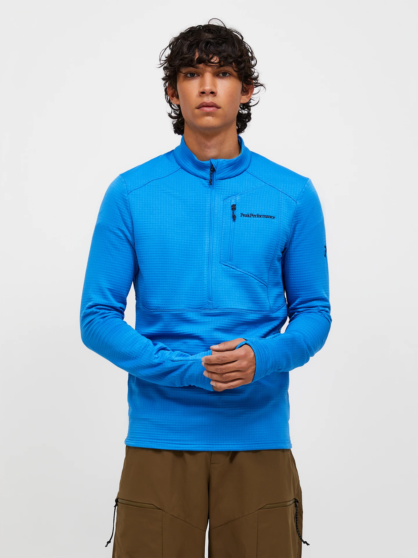 TRAIL POLARTEC® POWER GRID™ HALF ZIP MEN G79574010 1 TRAIL POLARTEC® POWER GRID™ HALF ZIP MEN G79574010