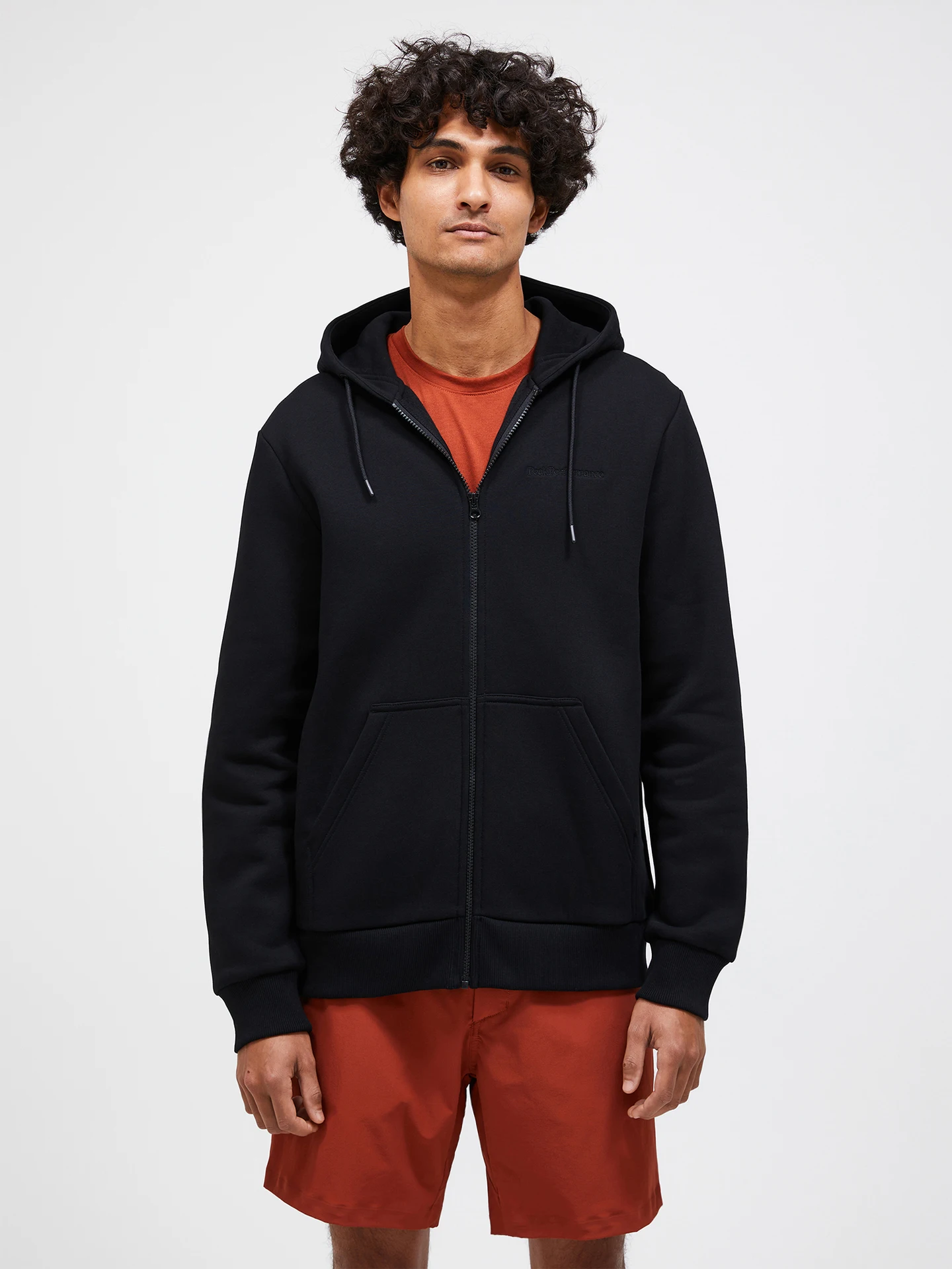 ORIGINAL SMALL LOGO ZIP HOOD MEN G79574010