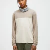 TRAIL WOOL-BLEND LONGSLEEVE MEN WARM BLUSH (5BH)