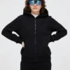 ORIGINAL SMALL LOGO ZIP HOOD WOMEN Misty Lavender (N45)