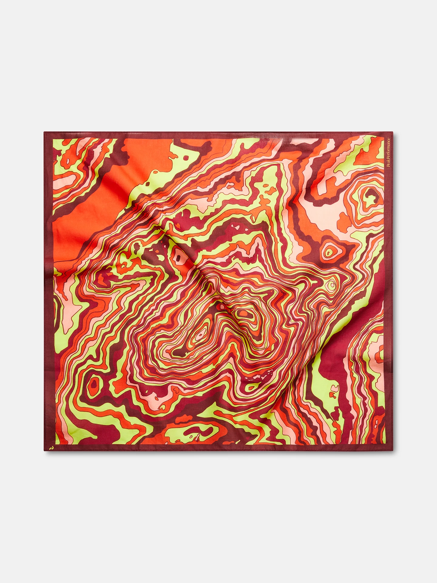 ARTWORK BANDANA BLACK (050)