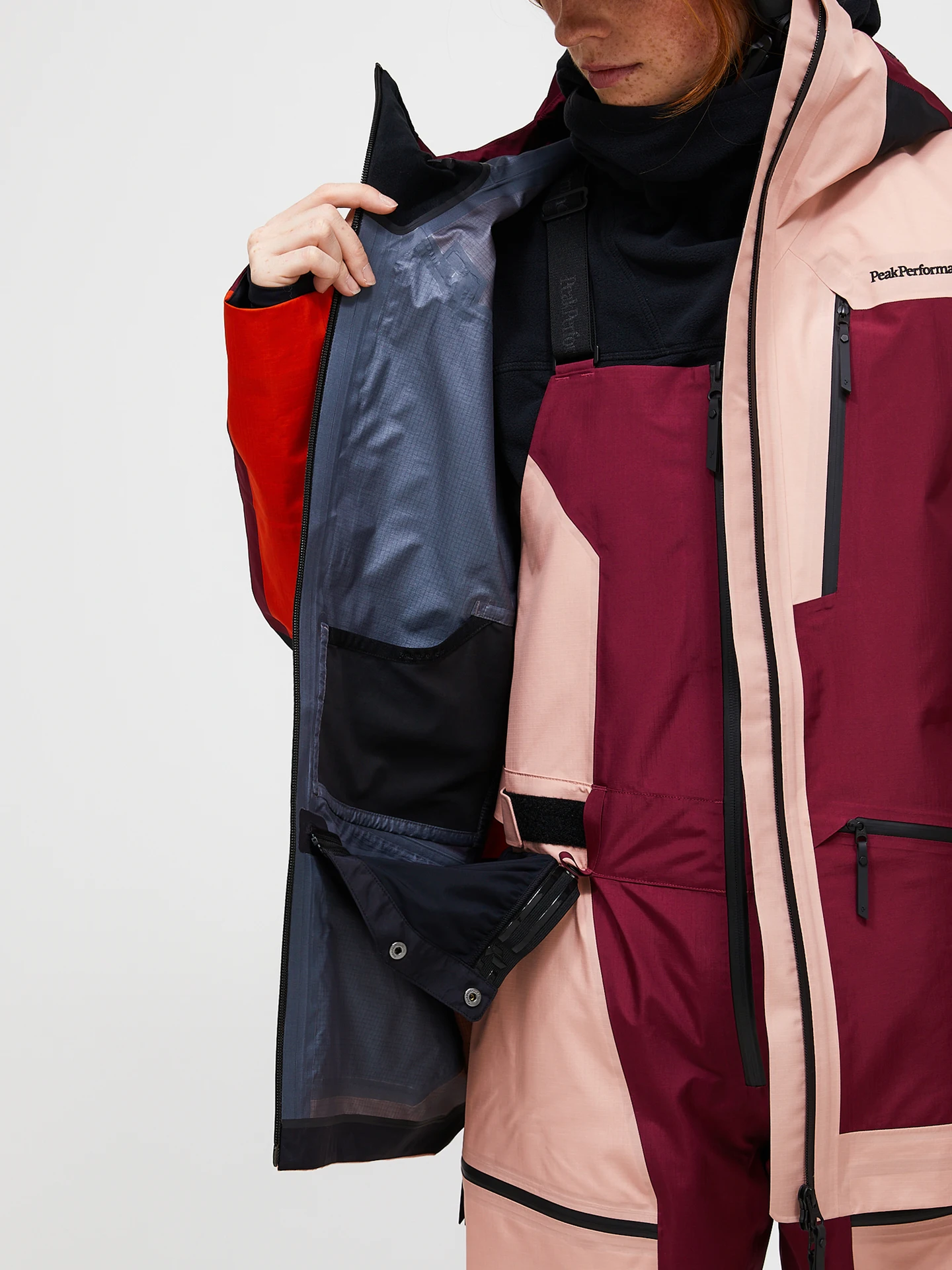 VERTICAL GORE-TEX PRO 3L SHELL JACKET WOMEN VERTICAL ZENITH (R32) / PEACH FUZZ (P63) 7 VERTICAL GORE-TEX PRO 3L SHELL JACKET WOMEN VERTICAL ZENITH (R32) / PEACH FUZZ (P63)