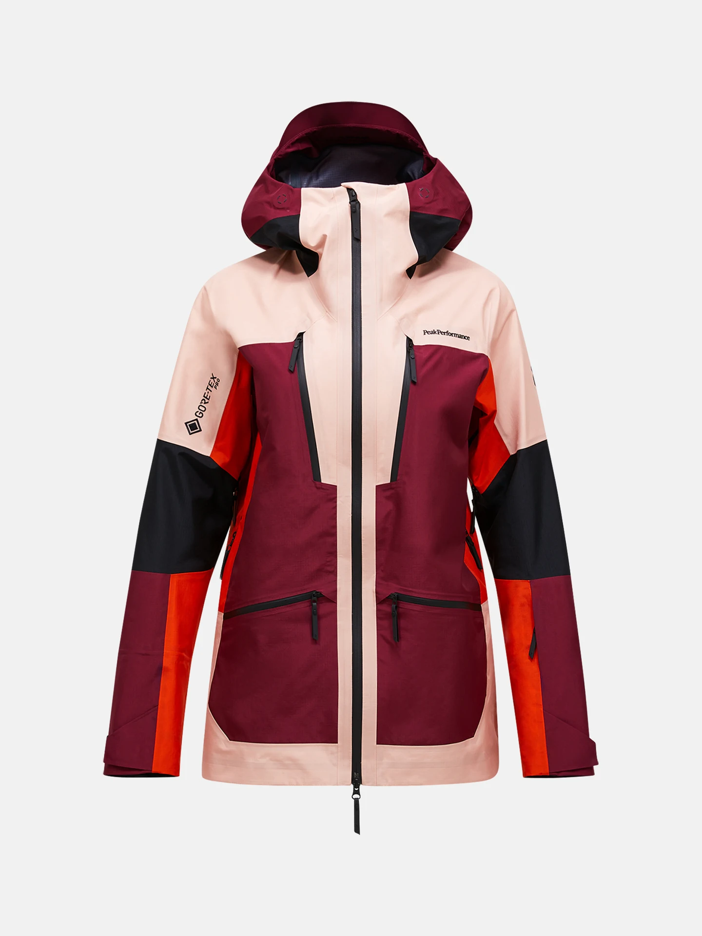 VERTICAL GORE-TEX PRO 3L SHELL JACKET WOMEN VERTICAL ZENITH (R32) / PEACH FUZZ (P63) 8 VERTICAL GORE-TEX PRO 3L SHELL JACKET WOMEN VERTICAL ZENITH (R32) / PEACH FUZZ (P63)